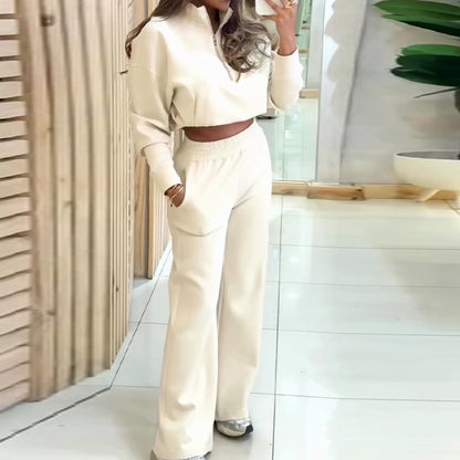 💖50% RABATT💖Women’s Pullover Top & High Waist Pants Set