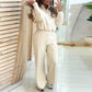 💖50% RABATT💖Women’s Pullover Top & High Waist Pants Set