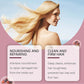 Glatt machendes, befeuchtendes und glänzendes Shampoo