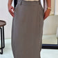 Women's Elegant Solid Color Skirt Pants