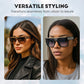 Trendy Square Frame Sunglasses