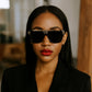 Trendy Square Frame Sunglasses