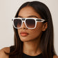 Trendy Square Frame Sunglasses