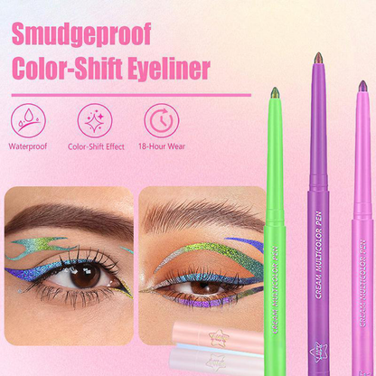 Smudgeproof Color-Shift Eyeliner