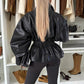 🌟Klassischer Notched-Lapel-Jacke in Einfarb-Design – Minimalistisch & Hochwertig