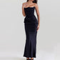Sexy figurbetontes Maxikleid mit Korsett und Fischschwanzsaum👗