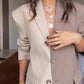 🎊Christmas sale -49% Off🎊Women's Two-tone Loose Fit Suit