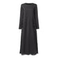 🔥Ferienangebot 58 % Rabatt🔥Lockeres Maxikleid aus Spitze in Übergröße Nein