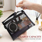 Portable Mesh Cosmetics Storage Bag