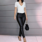 Stilvolle Damenhose: Schlanke Passform & Vielseitiger Stil