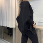 Damen Casual Tank Top & Strickjacke & Hose Dreiteiliges Set
