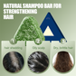 Natürliches festes Shampoo zur Stärkung der Haare