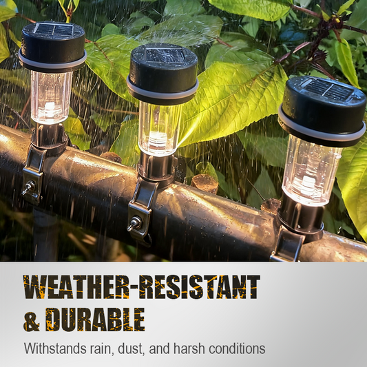 Wasserdichte Außen-Solar-Lichterketten