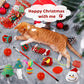🎄🎁2025 Weihnachts-Countdown-Adventskalender mit Spielzeug für Katzen und Hunde🐾🥳