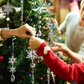 🎅🎄Winter-Neujahrs-Party-Zubehör-Set ❄️ Kristallene Weihnachts-Schneeflocken-Dekorationen