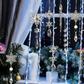 🎅🎄Winter-Neujahrs-Party-Zubehör-Set ❄️ Kristallene Weihnachts-Schneeflocken-Dekorationen
