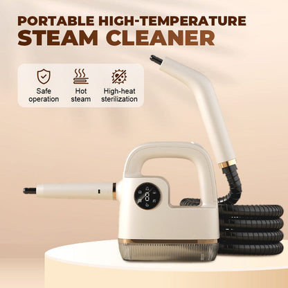 🌟Jahresendverkauf 2025 – 62 % Rabatt💨💦Tragbares Hochtemperatur-Dampfreiniger-Set