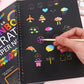 🎁Black-Friday-Mega-Angebot – 50 % Rabatt!🎨📓 Kreatives Regenbogen-Kratzbild-Notizbuch🌈✨
