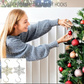 Christmas Snowflake Metal S-Shaped Hanging Ornament