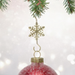 Christmas Snowflake Metal S-Shaped Hanging Ornament