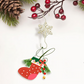 Christmas Snowflake Metal S-Shaped Hanging Ornament