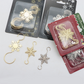 Christmas Snowflake Metal S-Shaped Hanging Ornament