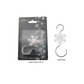 Christmas Snowflake Metal S-Shaped Hanging Ornament