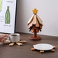Holz-Kreativ-Weihnachtsbaum-Hitzeschutzpad