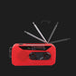 Notfall-Solar-Kurbelradio mit Taschenlampe