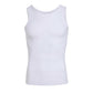 Einfarbiges Herren-Kompressions-Tanktop mit Bauchkontrolle