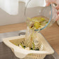 🔥Solange der Vorrat reicht 50 % Rabatt!🎉Magnetic Suction Space-Saving Corner Sink Strainer